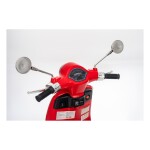Mamido Dětský elektrický skútr Vespa ROMA červený