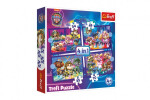 Puzzle Tlapková patrola: Hrdinové 4v1