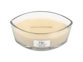 WoodWick Vanilla Bean Elipsa 453.6g - svíčka loď / doba hoření: až 40 h (5038581056951)