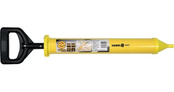 Vorel Výtlačná spárovací pistole špičatá hubice / Vytlačovací pistole / Tryska 10 mm / Délka 660 mm (TO-04451)