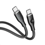 VOLTME Powerlink Moss Series CTC Kabel USB-C(M) 3A/60W 1m černá / 2x USB-C(M) (C2022)