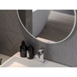 MEXEN - Loft zrcadlo 60, bílý rám 9850-060-060-000-20