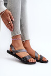 Dámské sandály Ipanema Vibe Sandal Fem Black and Silver Velikost: 41/42