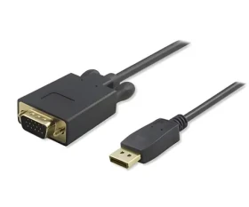PremiumCord DisplayPort - VGA kabel M/M černá / Kabel DisplayPort / 2 m (kportadk03-02)