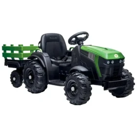 Buddy Toys FARM Elektrický traktor + vozík