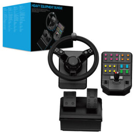 Logitech G Saitek Farm Sim Controller / volant s pedály pro Farming Simulator / PC (945-000062)