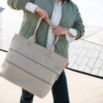 Kabelka Reisenthel Shopper e1 Herringbone sand