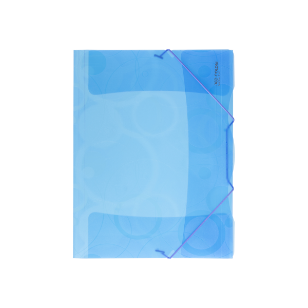 Sloha PP s gumou A4 NEO COLORI modrá - 5ks