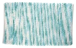 Spirella KITO modro-zelená / Koupelnová předložka / Mikrovlákno / Protiskluzová / 50 x 80 cm
