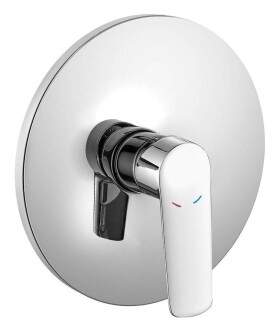 Bruckner - SCHMITZ podomítková sprchová baterie, 1 výstup, vrchní části, chrom 863.041.1