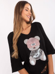 Jumper MI SW 2102.14 černý jedna velikost