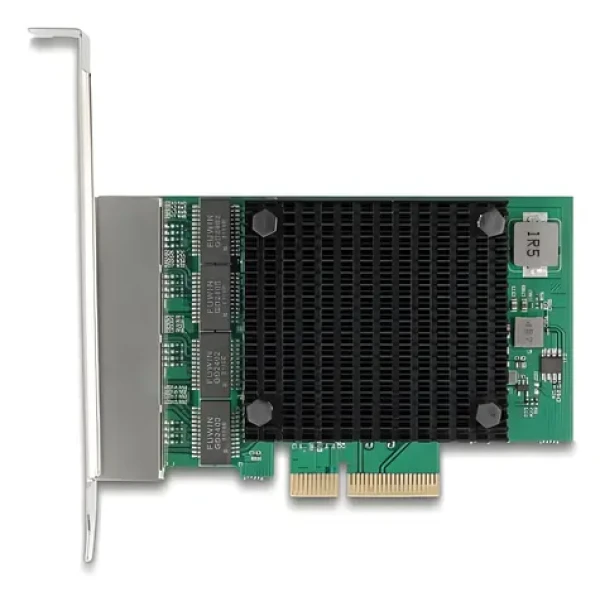 Delock PCI Express x4 / Síťová karta / 4x RJ45 / 2,5 Gigabit LAN / Realtek RTL8125B (88601)