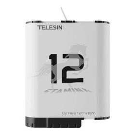 Telesin GP-HPB-012 Kapesní multifunkční úložný nabíjecí box GoPro Hero 12 11 10 9 (GP-HPB-012)