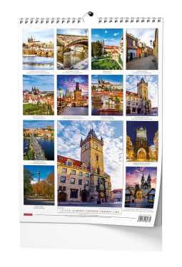 Nástěnný kalendář 2027 Baloušek Praha