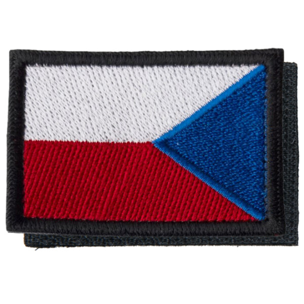 Nášivka: Vlajka Česká republika zrcadlová [64x44] [ssz]