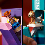 LEGO LEGO® │ Disney 43301 Knižní zarážky: Slinky z filmu Toy Story