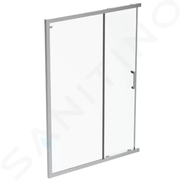 IDEAL STANDARD - Connect 2 Posuvné sprchové dveře, dvoudílné, 750 mm, silver bright/čiré sklo K9258EO