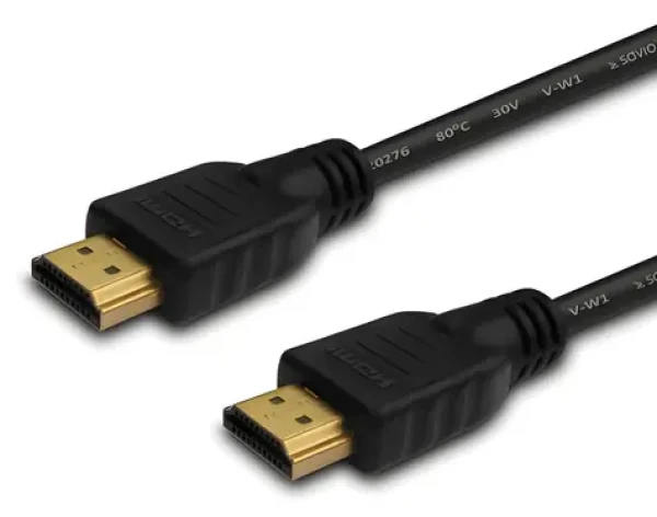 CL-200 černý / Kabel HDMI / 15 m / High Speed with Ethernet / pozlacené konektory / M/M (SAVKABELCL-200)