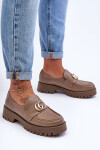Polobotky na podpatku model 186415 Step in style 36