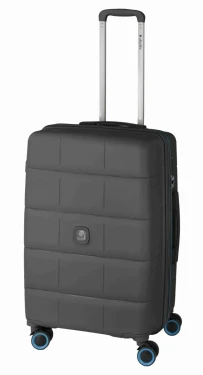 Cestovní kufr Dielle squares 4W M 210-67-01 černá 70 L