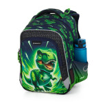 Školní batohový 3-dílný set Bagmaster LUMI 25 C DINOSAURUS (batoh,penál,sáček na cvičky)