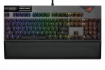 ASUS ROG Strix Flare II (US) černá / Herní klávesnice / USB-A 2.0 / ROG NX RED / PBT / RGB / US layout (90MP02D6-BKUA01)