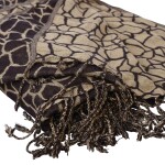 Bushman Šátek Giraffe II UNI, brown UNI