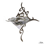 Cariitti Set LED DIAMANT KIHLA nerez, fitinka C1532670L