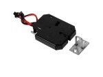 Elektrický zámek XG-07C 12VDC 1,8A černý s kontrolním kontaktem