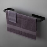 DEANTE - Mokko černá - Nástěnný věšák na ručníky - 60 cm ADM_N621