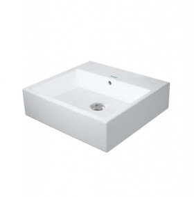 DURAVIT - Vero Air Umývátko 45x35 cm, s přepadem, bez otvoru pro baterii, bílá 0724450060