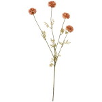 Ib Laursen Umělá květina Sienna Flowers 60 cm, oranžová barva, plast