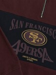 Lobster & Lemonade Pánská mikina San Francisco 49ers NFL Classics L&L '83 Half Zip Velikost: S