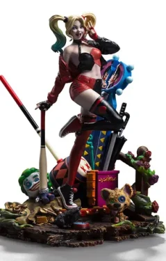 Iron Studios Harley Quinn (Gotham City Sirens) Deluxe - Art Scale 1/10