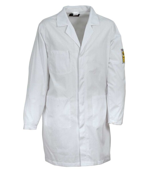 Pracovní plášť COFRA ELECTROSTATIC Barva: Bílá, Velikost: 2XL (V462_0_09_2XL)