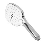 Mereo Sprchový set: Termostatická nástěnná vanová baterie, ruční a talířová sprcha a hadice CB60101TSL