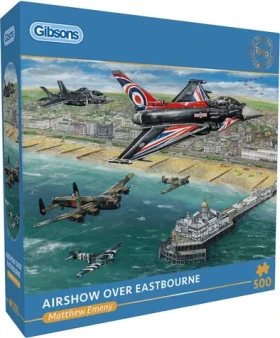 GIBSONS Puzzle Letecká show nad Eastbourne