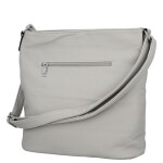 Trendy dámská koženková crossbody kabelka Lima, šedá