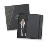 Dárková kazeta Parker Ingenuity Dark Blue GT - sada roller a zápisník