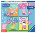 Ravensburger Moje první puzzle Prasátko Peppa 2/3/4/5 dílků