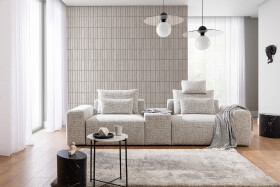 Pohovka Bastia 1,5BL+panel+1,5BP látka: Castel 39