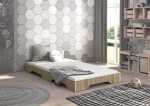 DumDekorace Dětská postel SIMPI 160 x 80 cm v dekoru dub sonoma