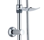 Eisl - Sprchový set s tropickým deštěm EASY COOL včetně sprchová baterie s roztečí 100mm DX12007/MK40304