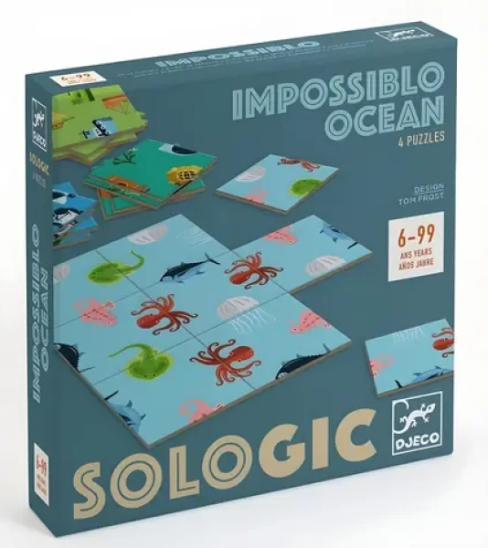 DJECO Logická hra Sologic Impossiblo Oceán