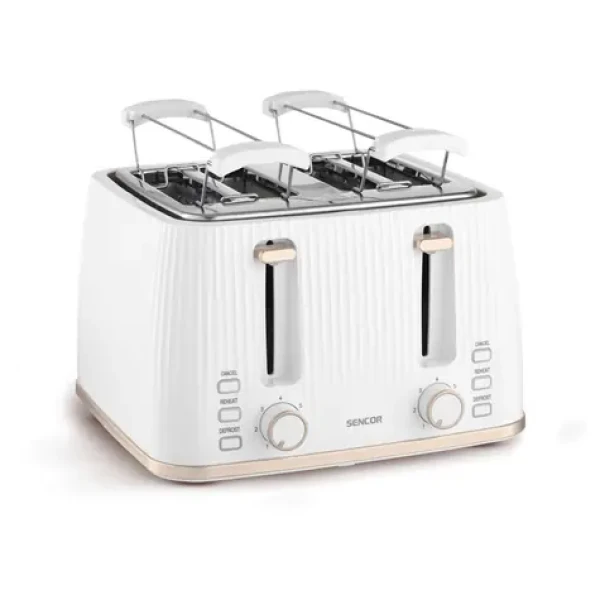 SENCOR STS 7540WH bílá / Topinkovač / 1860W / 4 sloty (41025186)