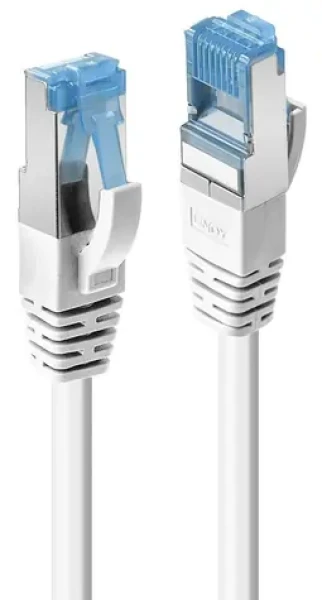 Lindy Cat6a S/FTP 30m bílá / Patch kabel / RJ45-RJ45 / LSZH / Class E (47201)