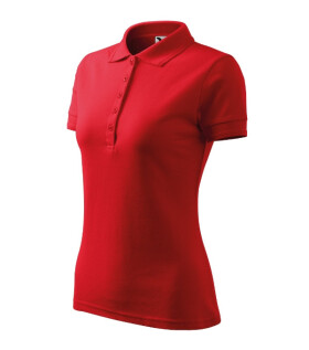 Pique Polo polokošile dámská červená 2XL