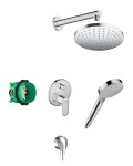 HANSGROHE - Vernis Blend Sprchový set 200 s baterií pod omítku, chrom 27911000