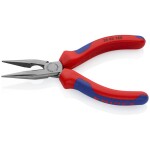 Knipex 38 91 200 pro elektroniku a jemnou mechaniku ploché jehlové kleště 45° zahnuté vanadová elektrikářská ocel 200 mm