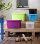 CURVER ESSENTIALS box 45L - zelený